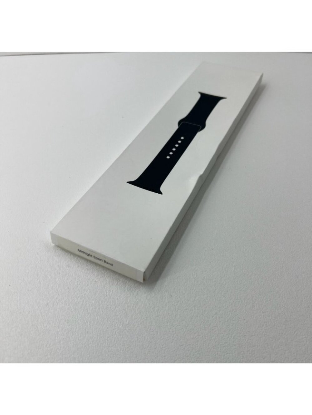 Apple Watch Sport Band 41mm S/M Graphite Stainless Pin Fluoroelastomer Midnight - Picture 7 of 14
